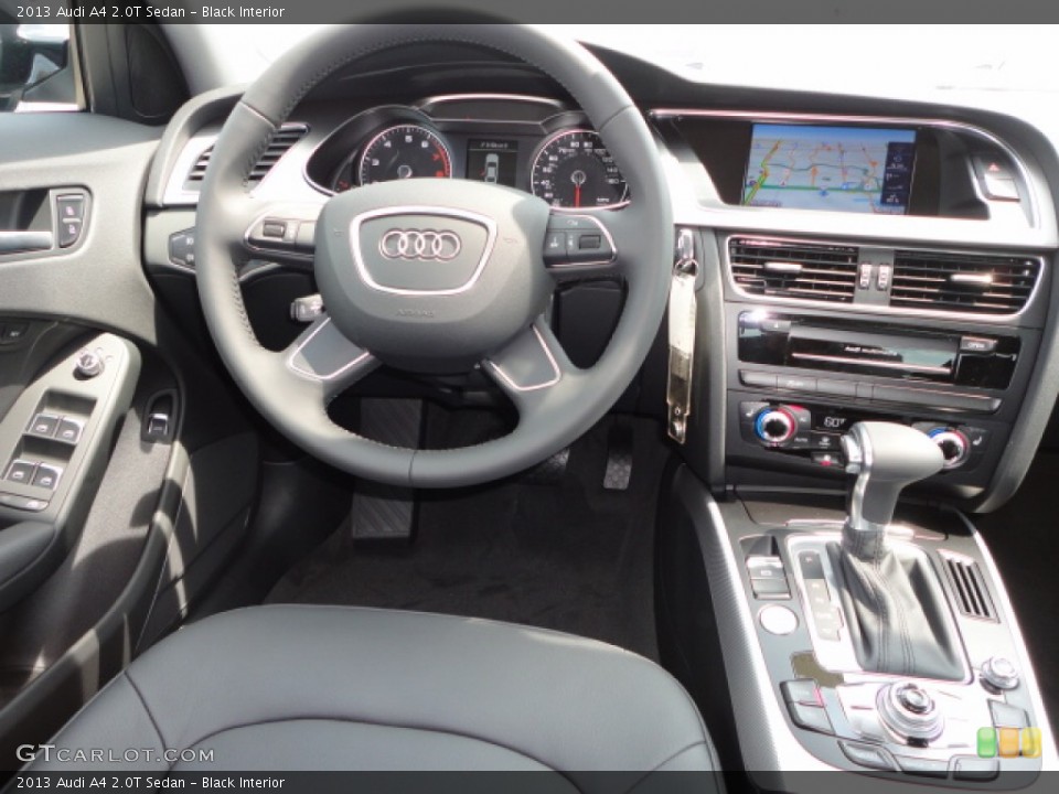Black Interior Dashboard for the 2013 Audi A4 2.0T Sedan #66235849