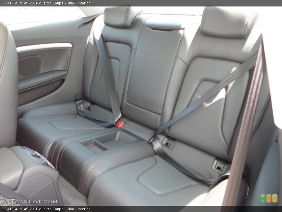 Black Interior Rear Seat for the 2013 Audi A5 2.0T quattro Coupe #66236534