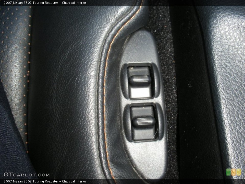 Charcoal Interior Controls for the 2007 Nissan 350Z Touring Roadster #66236720