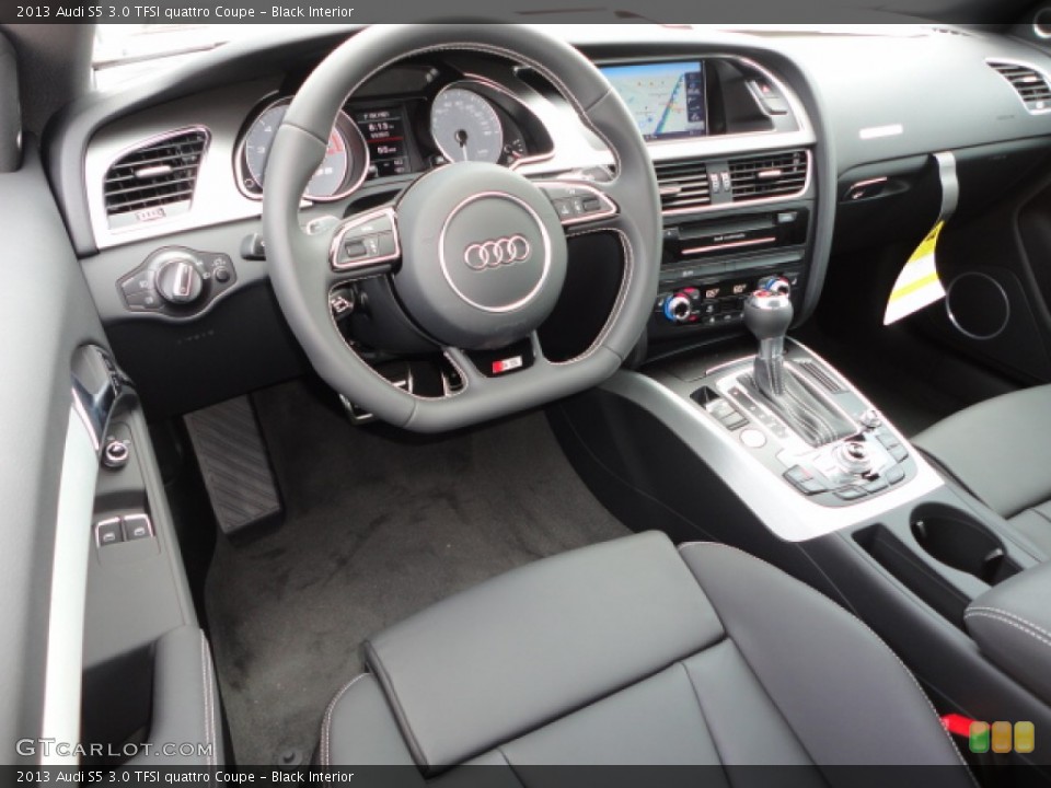 Black Interior Dashboard for the 2013 Audi S5 3.0 TFSI quattro Coupe #66236723