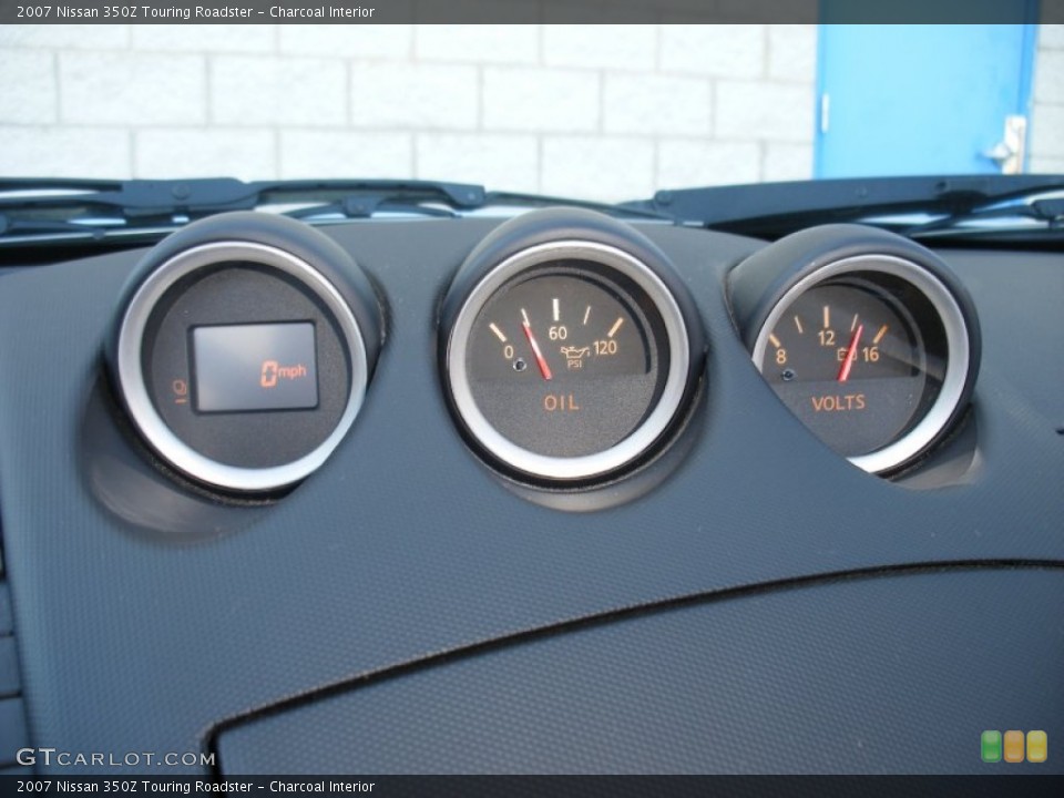 Charcoal Interior Gauges for the 2007 Nissan 350Z Touring Roadster #66236783