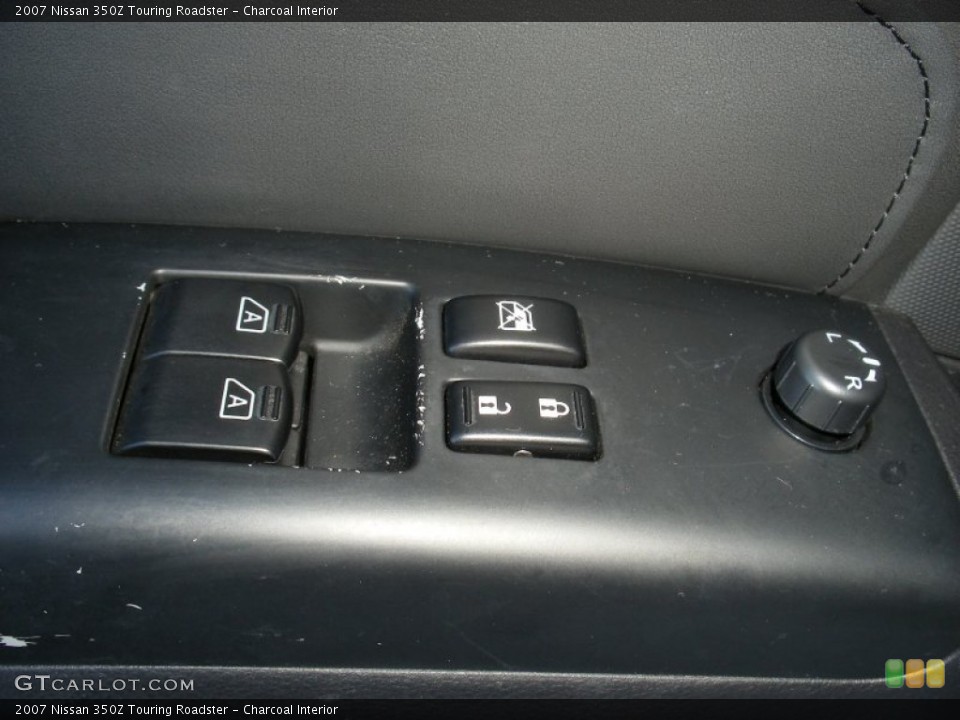 Charcoal Interior Controls for the 2007 Nissan 350Z Touring Roadster #66236801