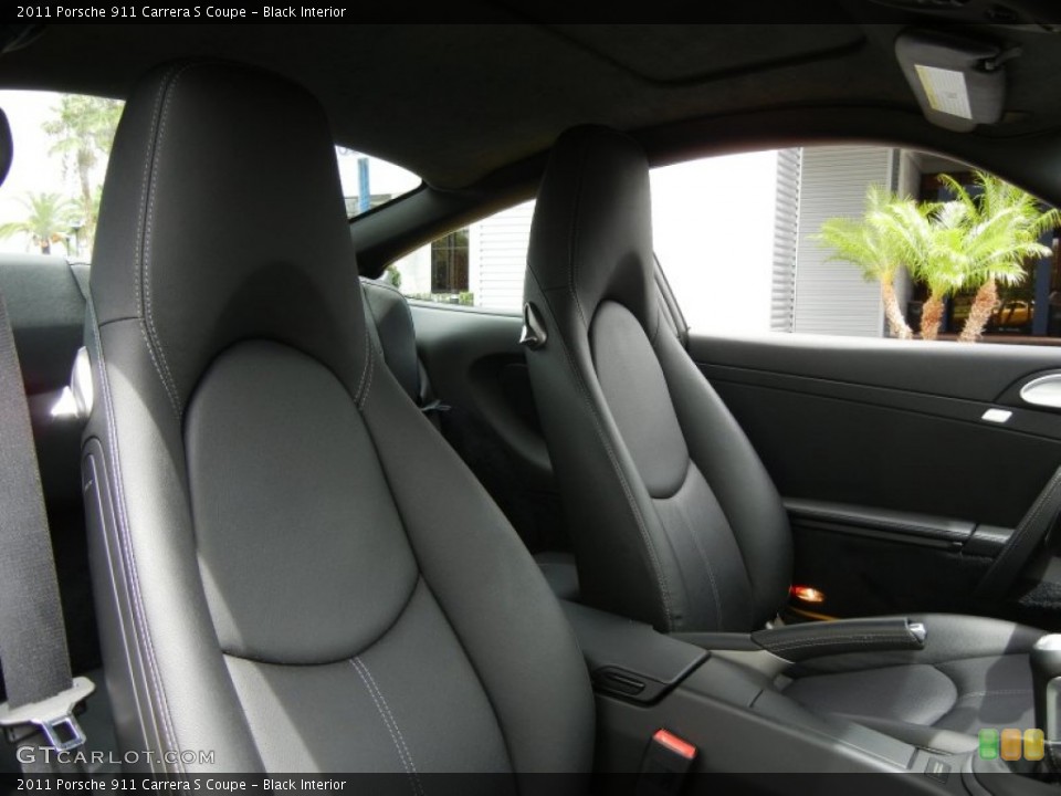 Black Interior Photo for the 2011 Porsche 911 Carrera S Coupe #66237674