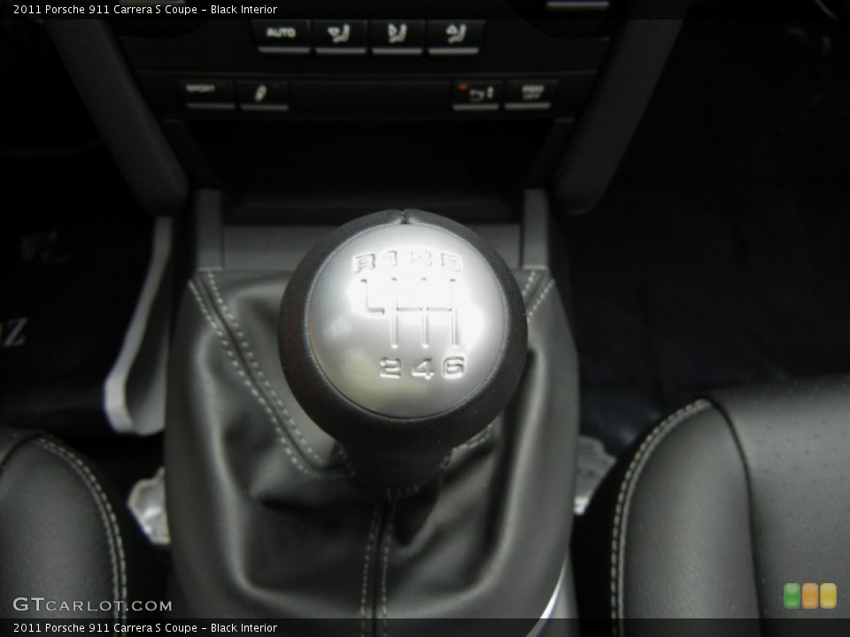Black Interior Transmission for the 2011 Porsche 911 Carrera S Coupe #66237722