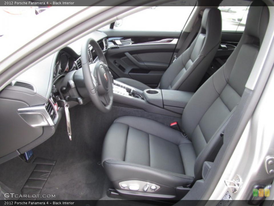 Black Interior Photo for the 2012 Porsche Panamera 4 #66237863
