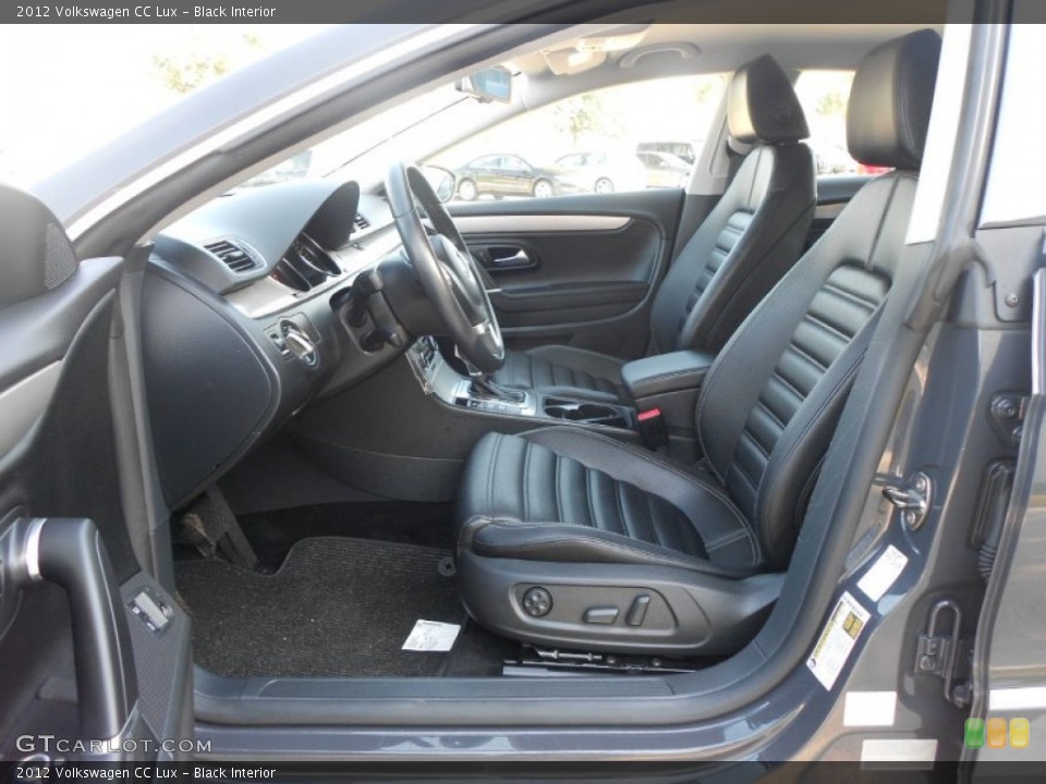Black Interior Photo for the 2012 Volkswagen CC Lux #66241371
