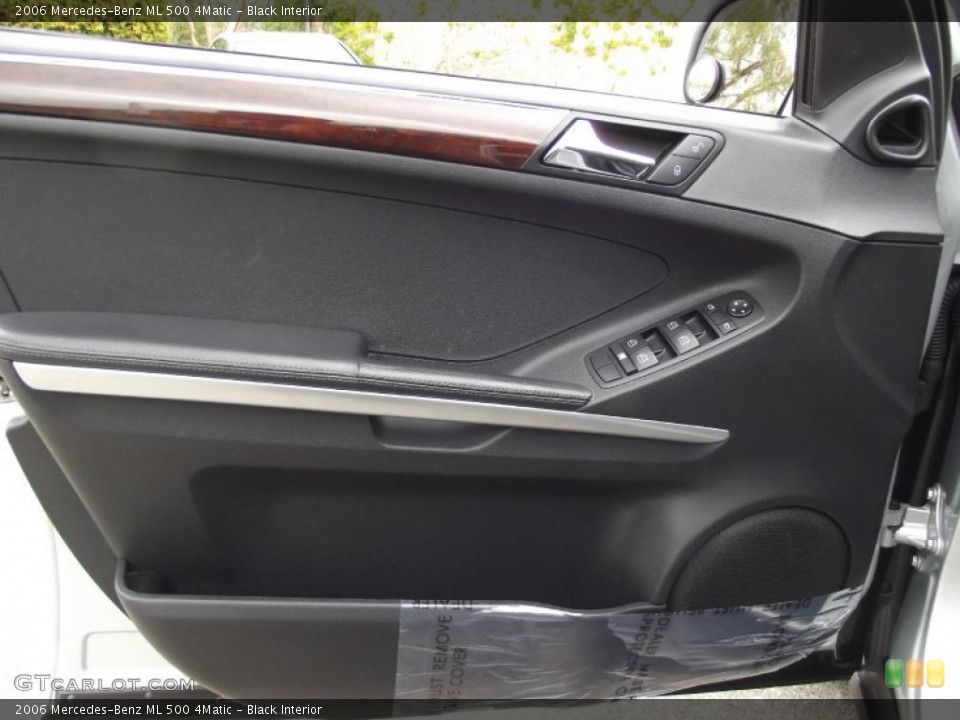Black Interior Door Panel for the 2006 Mercedes-Benz ML 500 4Matic #66243456