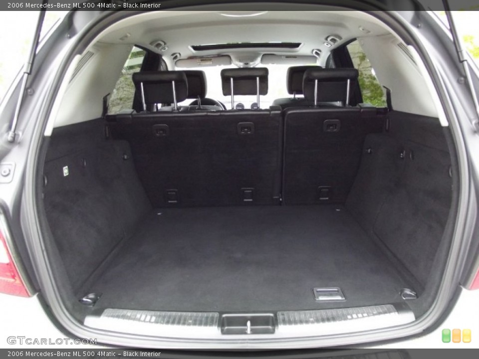 Black Interior Trunk for the 2006 Mercedes-Benz ML 500 4Matic #66243529