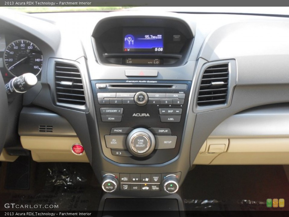 Parchment Interior Controls for the 2013 Acura RDX Technology #66245014