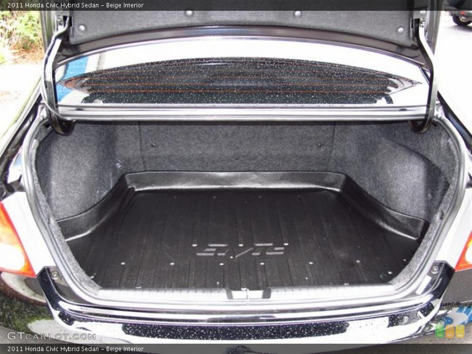 Beige Interior Trunk for the 2011 Honda Civic Hybrid Sedan #66245827