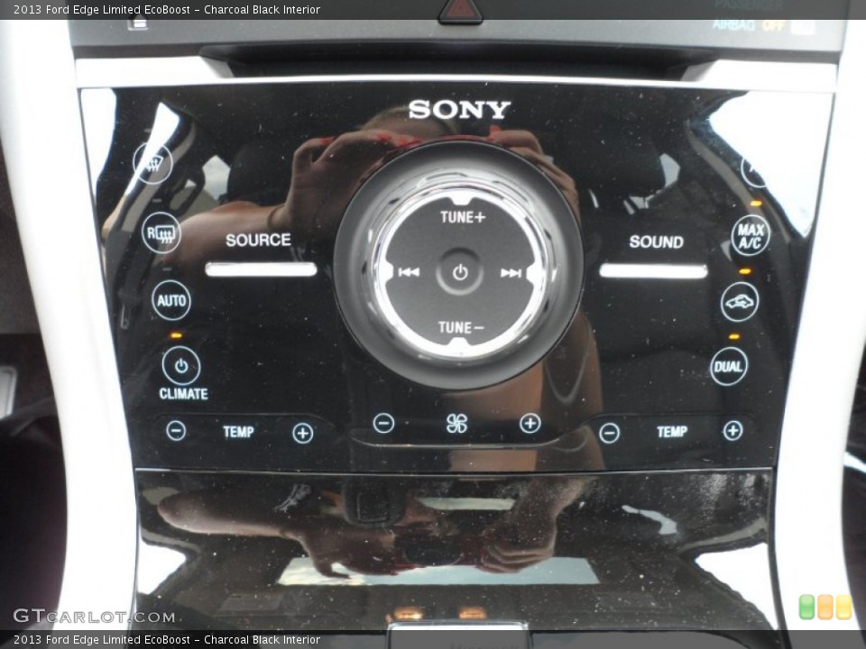 Charcoal Black Interior Controls for the 2013 Ford Edge Limited EcoBoost #66246772