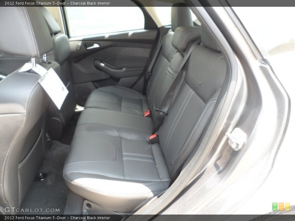 Charcoal Black Interior Photo for the 2012 Ford Focus Titanium 5-Door #66248981