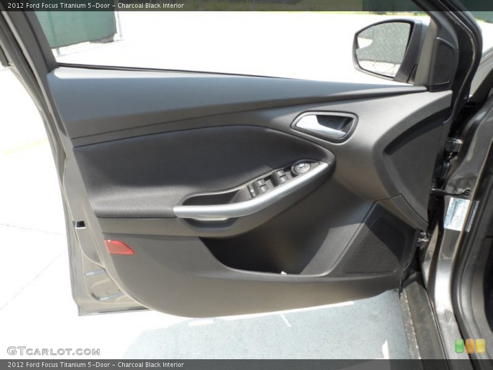 Charcoal Black Interior Door Panel for the 2012 Ford Focus Titanium 5-Door #66248987