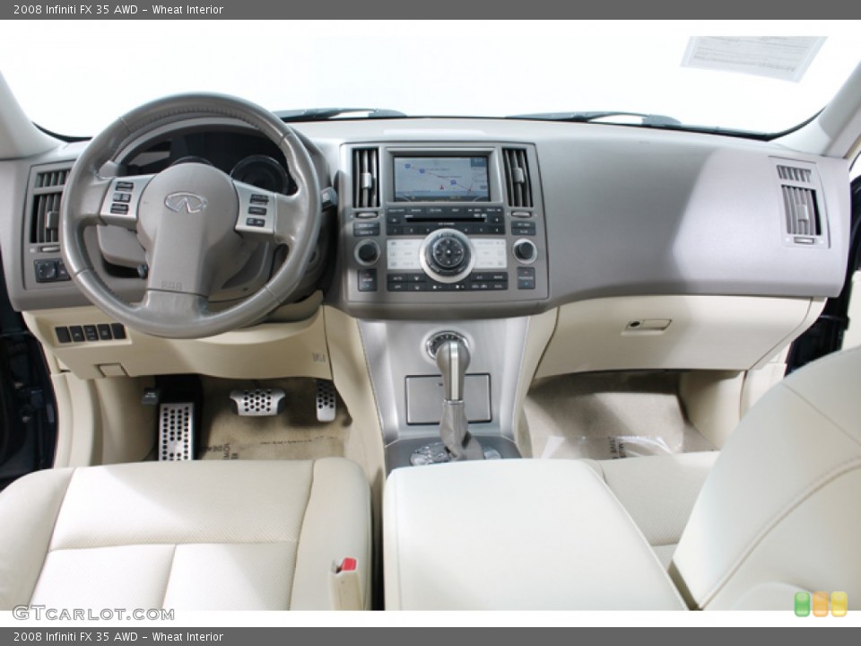 Wheat Interior Dashboard for the 2008 Infiniti FX 35 AWD #66249341