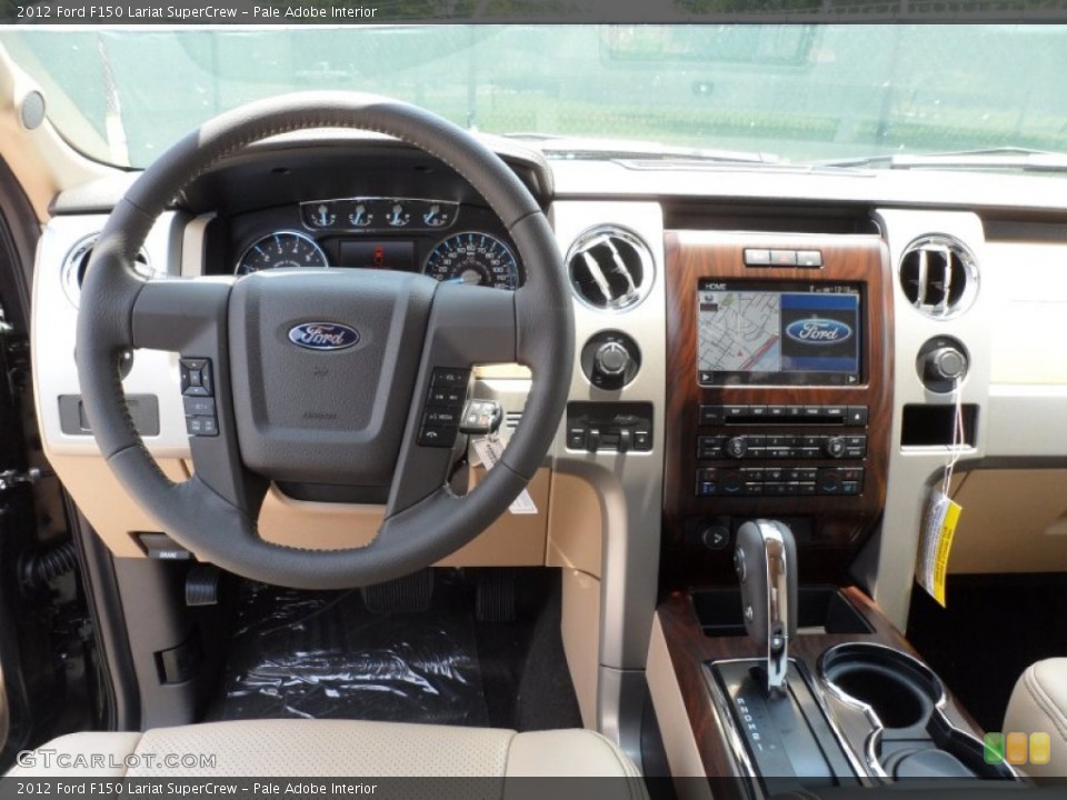 Pale Adobe Interior Dashboard for the 2012 Ford F150 Lariat SuperCrew #66249371