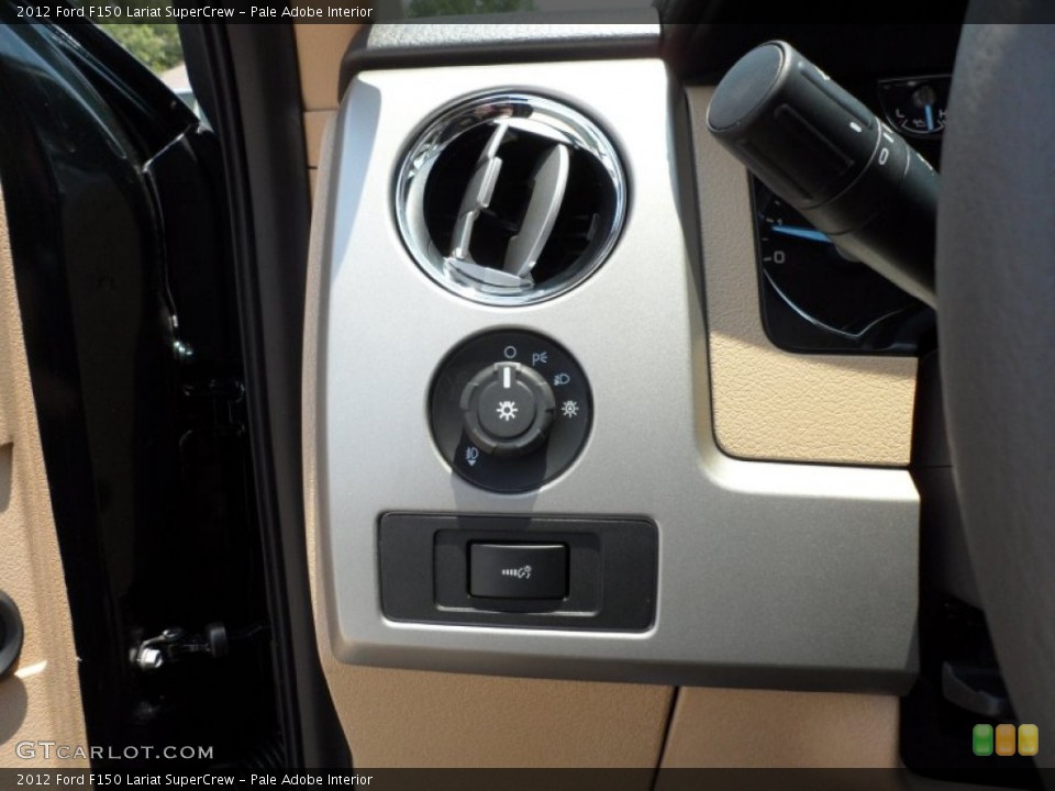 Pale Adobe Interior Controls for the 2012 Ford F150 Lariat SuperCrew #66249491