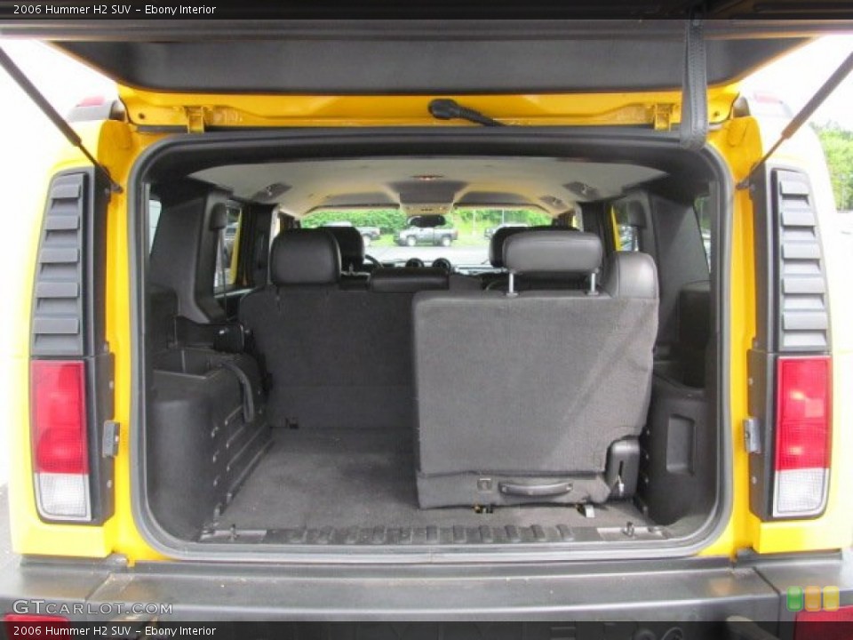 Ebony Interior Trunk for the 2006 Hummer H2 SUV #66250181
