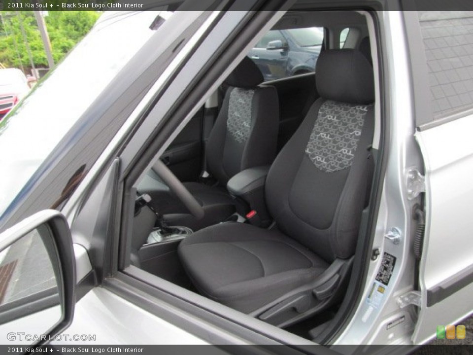 Black Soul Logo Cloth Interior Photo for the 2011 Kia Soul + #66250306