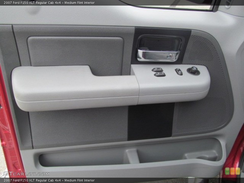 Medium Flint Interior Door Panel for the 2007 Ford F150 XLT Regular Cab 4x4 #66250370