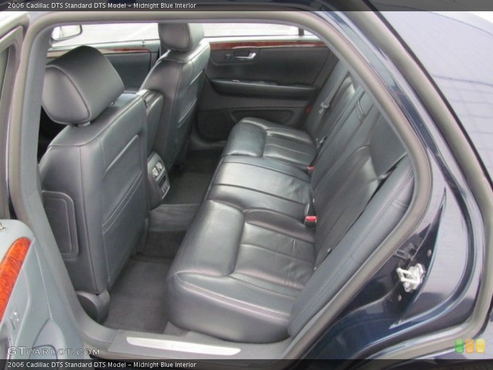 Midnight Blue Interior Rear Seat for the 2006 Cadillac DTS  #66250994