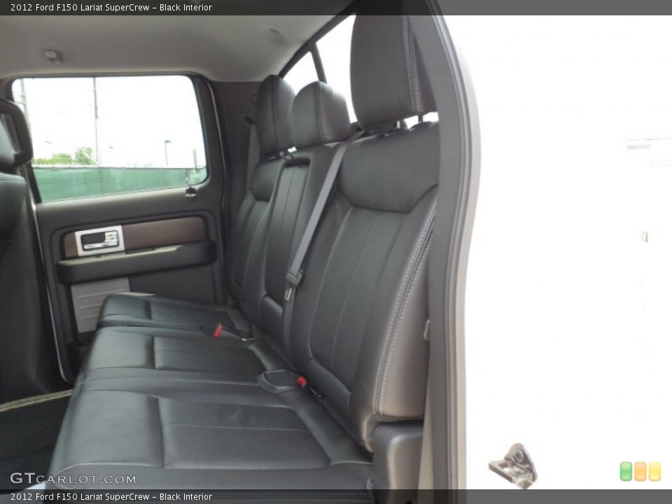 Black Interior Photo for the 2012 Ford F150 Lariat SuperCrew #66251869