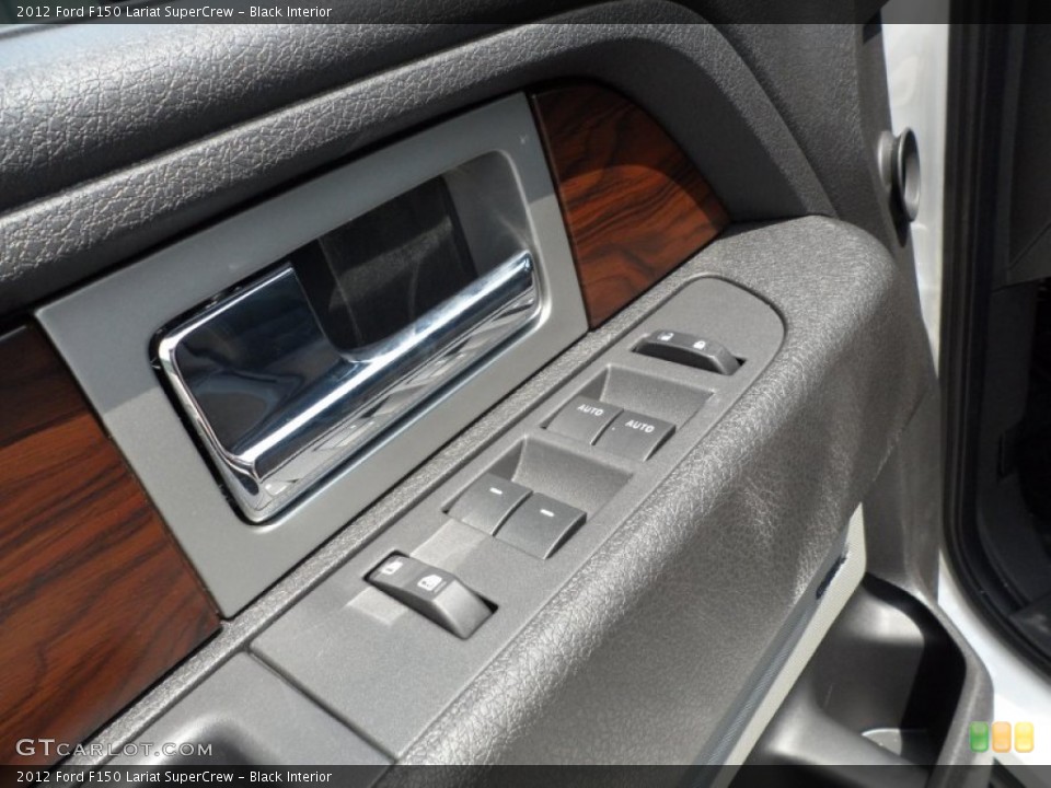 Black Interior Controls for the 2012 Ford F150 Lariat SuperCrew #66251885