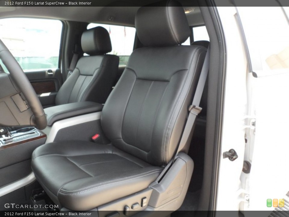 Black Interior Photo for the 2012 Ford F150 Lariat SuperCrew #66251900