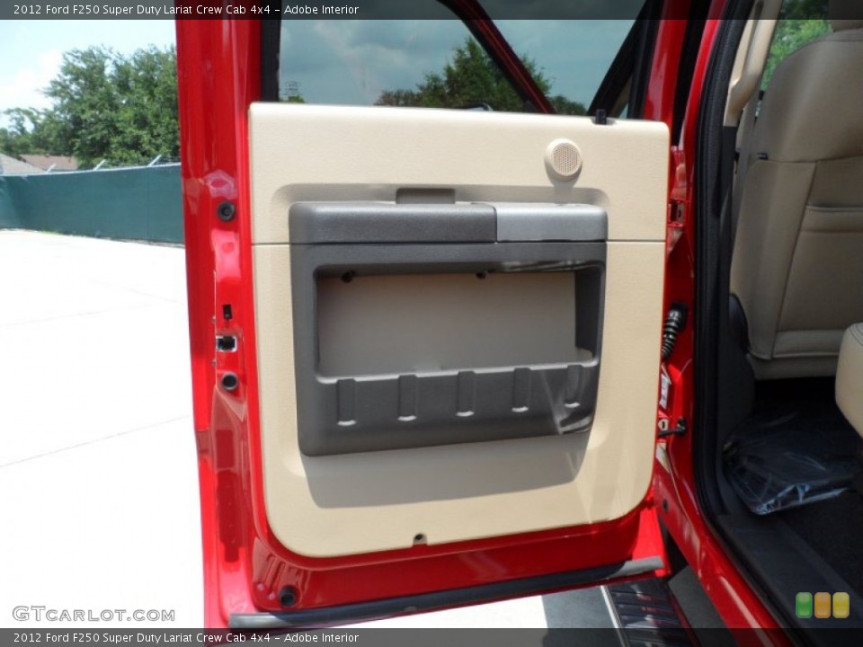 Adobe Interior Door Panel for the 2012 Ford F250 Super Duty Lariat Crew Cab 4x4 #66253214