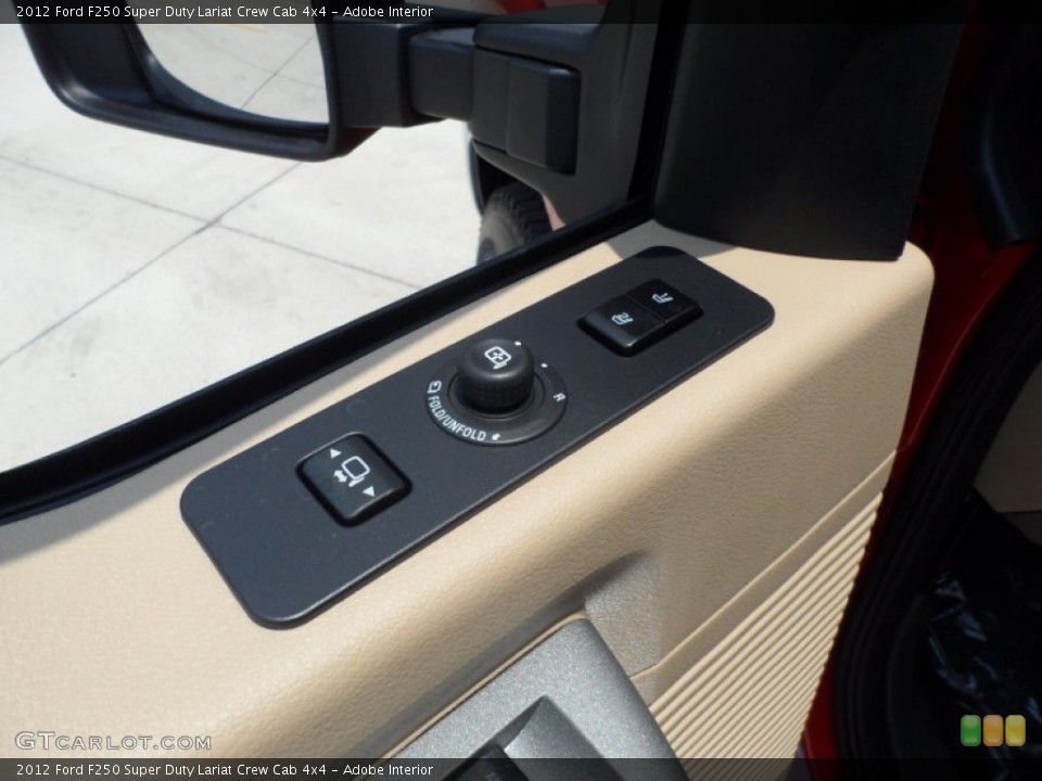 Adobe Interior Controls for the 2012 Ford F250 Super Duty Lariat Crew Cab 4x4 #66253238