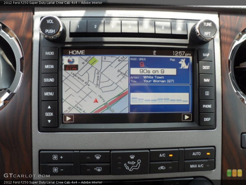 Adobe Interior Navigation for the 2012 Ford F250 Super Duty Lariat Crew Cab 4x4 #66253289