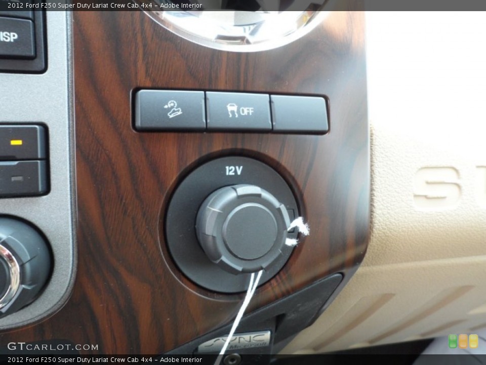 Adobe Interior Controls for the 2012 Ford F250 Super Duty Lariat Crew Cab 4x4 #66253316