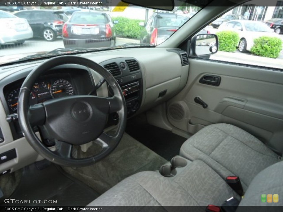 Dark Pewter Interior Prime Interior for the 2006 GMC Canyon SL Regular Cab #66253328