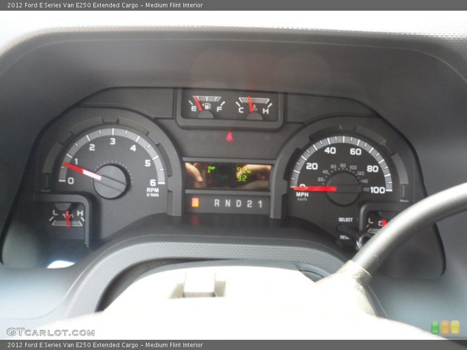 Medium Flint Interior Gauges for the 2012 Ford E Series Van E250 Extended Cargo #66253646