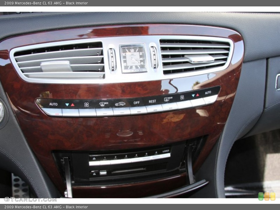 Black Interior Controls for the 2009 Mercedes-Benz CL 63 AMG #66254664