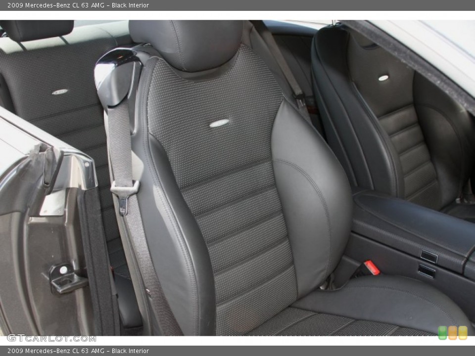 Black Interior Photo for the 2009 Mercedes-Benz CL 63 AMG #66254796