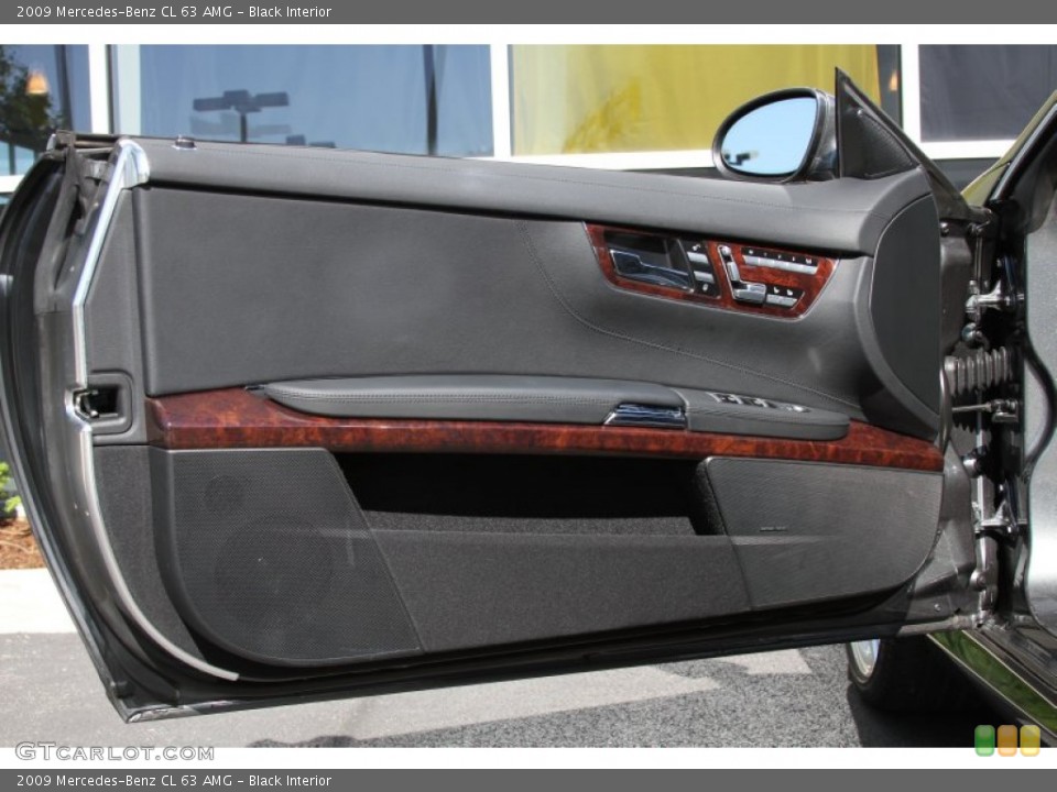 Black Interior Door Panel for the 2009 Mercedes-Benz CL 63 AMG #66254859