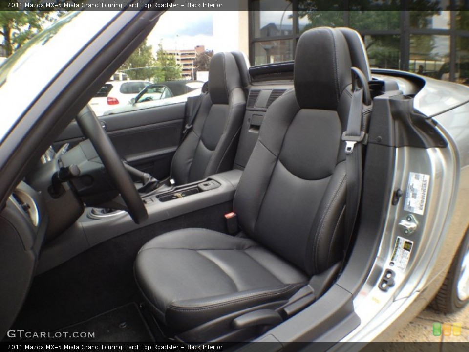 Black Interior Photo for the 2011 Mazda MX-5 Miata Grand Touring Hard Top Roadster #66259548