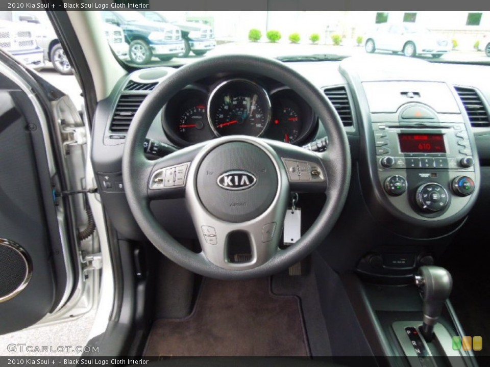 Black Soul Logo Cloth Interior Dashboard for the 2010 Kia Soul + #66261663