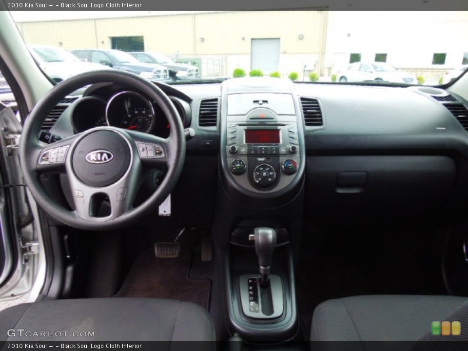 Black Soul Logo Cloth Interior Dashboard for the 2010 Kia Soul + #66261669