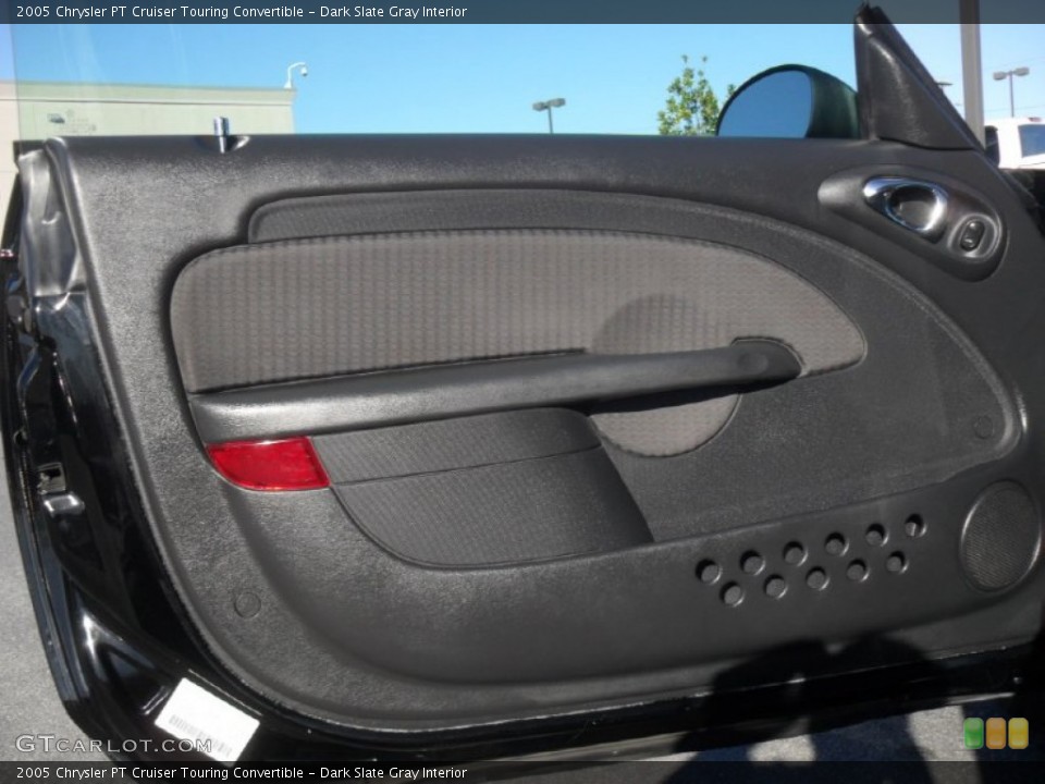 Dark Slate Gray Interior Door Panel for the 2005 Chrysler PT Cruiser Touring Convertible #66261792