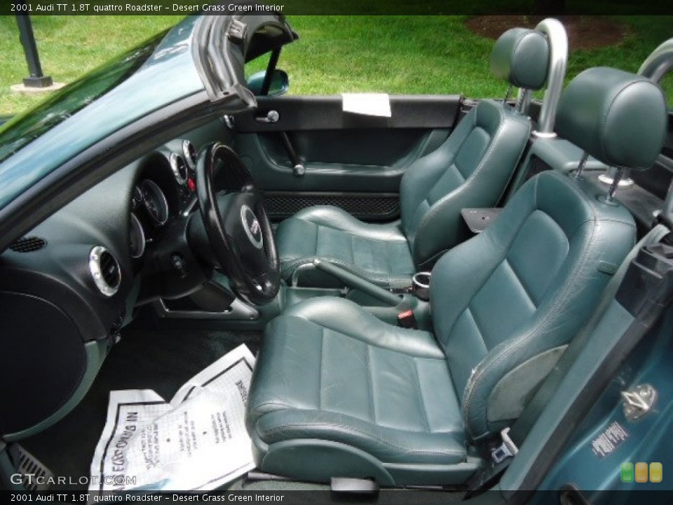 Desert Grass Green Interior Photo for the 2001 Audi TT 1.8T quattro Roadster #66263997