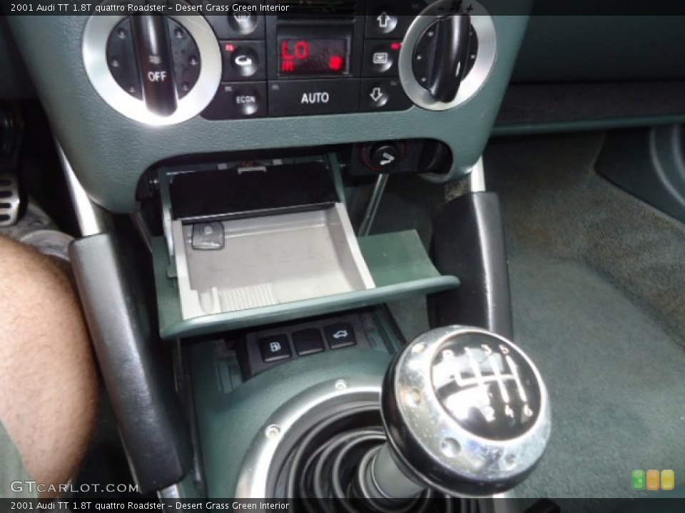 Desert Grass Green Interior Transmission for the 2001 Audi TT 1.8T quattro Roadster #66264042