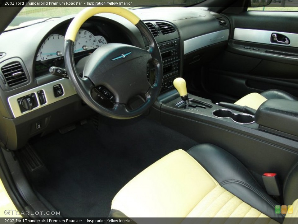 Inspiration Yellow 2002 Ford Thunderbird Interiors
