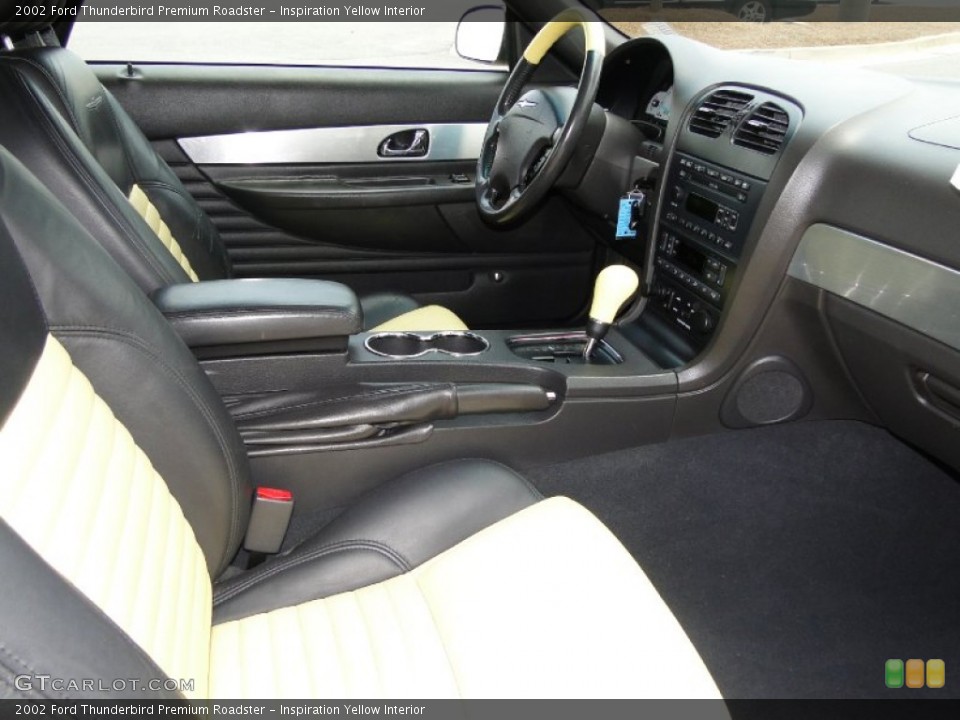 Inspiration Yellow Interior Photo for the 2002 Ford Thunderbird Premium Roadster #66265611