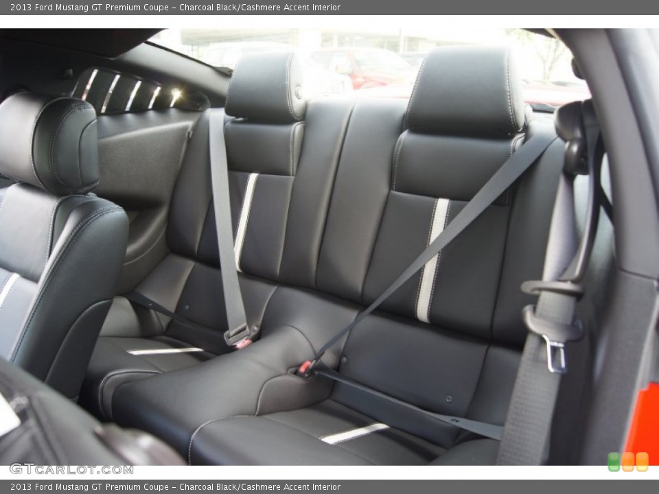 Charcoal Black/Cashmere Accent Interior Photo for the 2013 Ford Mustang GT Premium Coupe #66265818