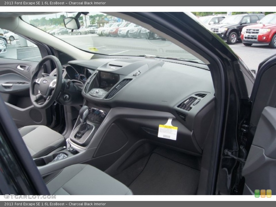 Charcoal Black Interior Dashboard for the 2013 Ford Escape SE 1.6L EcoBoost #66266061