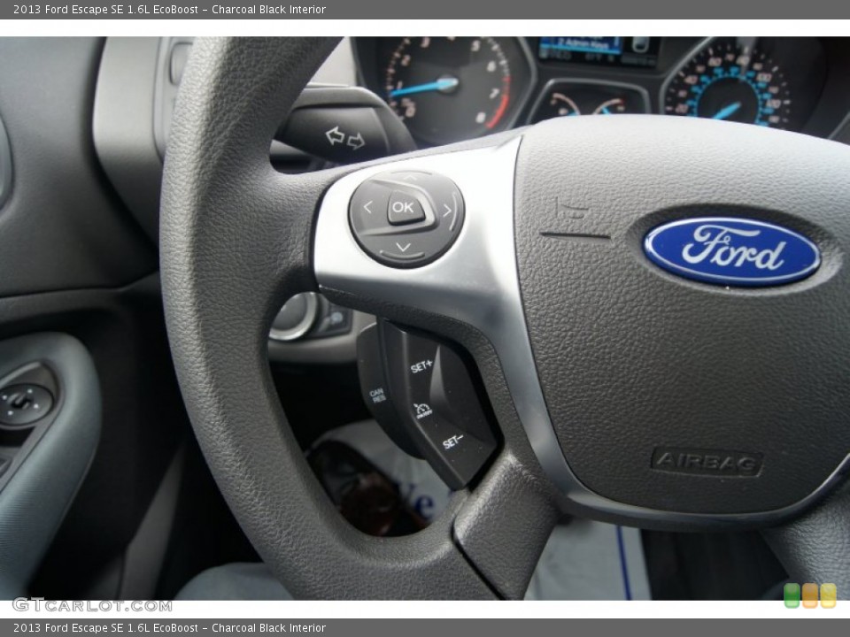 Charcoal Black Interior Controls for the 2013 Ford Escape SE 1.6L EcoBoost #66266115