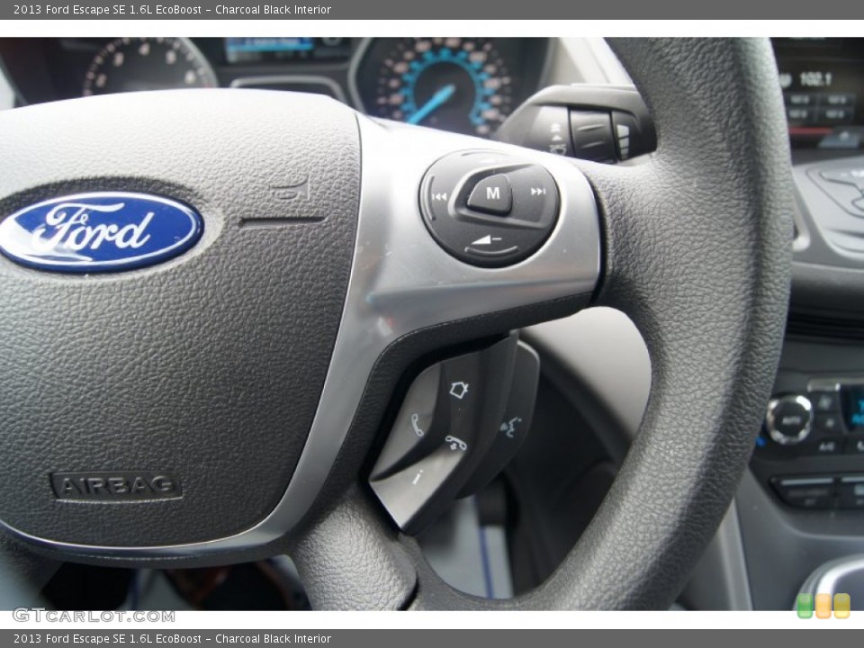 Charcoal Black Interior Controls for the 2013 Ford Escape SE 1.6L EcoBoost #66266124