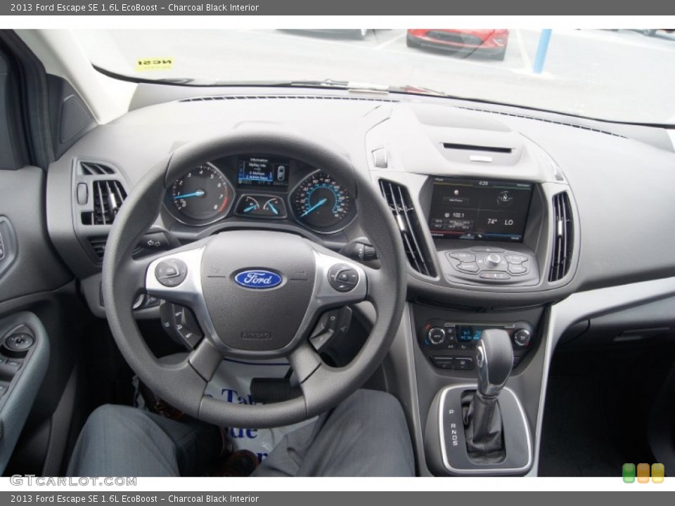 Charcoal Black Interior Dashboard for the 2013 Ford Escape SE 1.6L EcoBoost #66266130