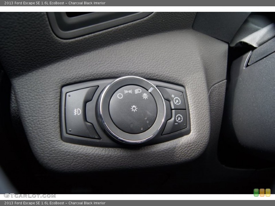 Charcoal Black Interior Controls for the 2013 Ford Escape SE 1.6L EcoBoost #66266169